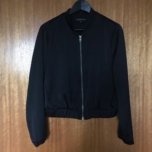 DYNAMITE Black Bomber Jacket